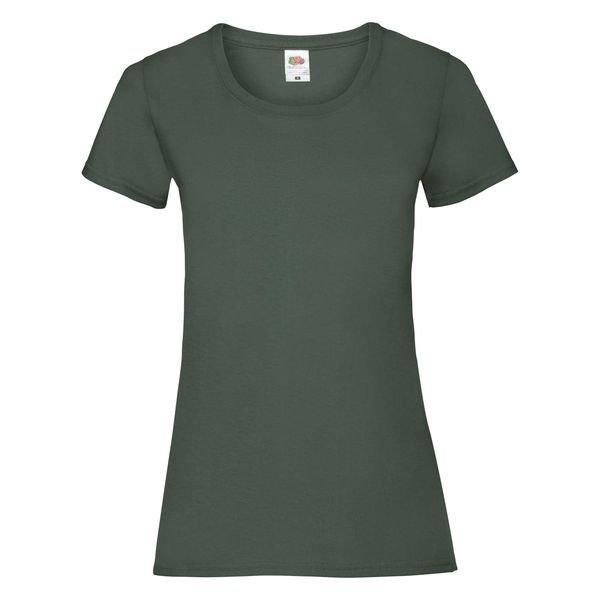 Ladyfit Tshirt (5 Stückpackung) Damen Grün XL von Fruit of the Loom