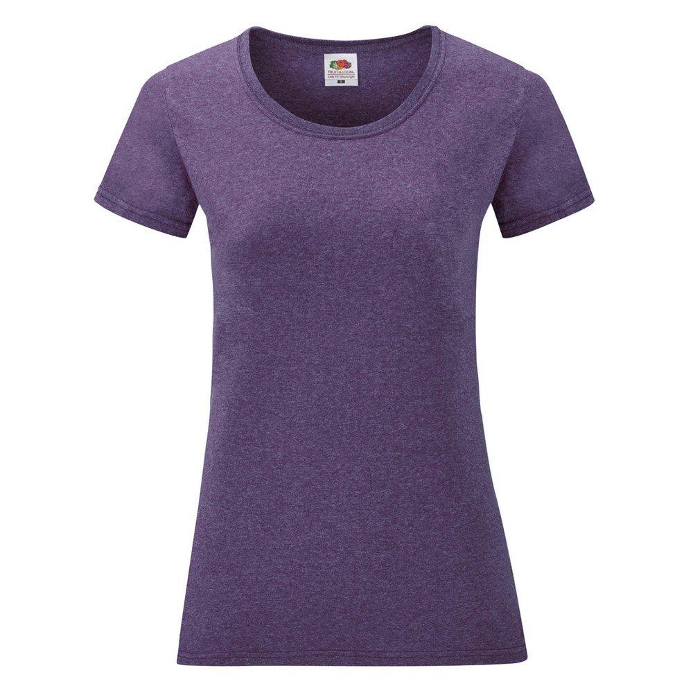 Fruit of the Loom - LadyFit TShirt (5 StückPackung), für Damen, Lila, Größe M von Fruit of the Loom