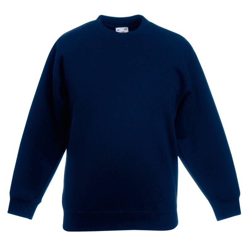 Fruit of the Loom - Pullover Klassik {2 Stück/Packung), 12-13A, Marine von Fruit of the Loom