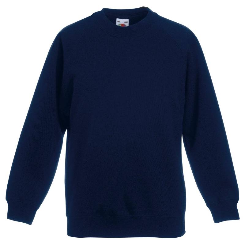 Raglanärmeln Pullover Jungen Marine 14-16A von Fruit of the Loom