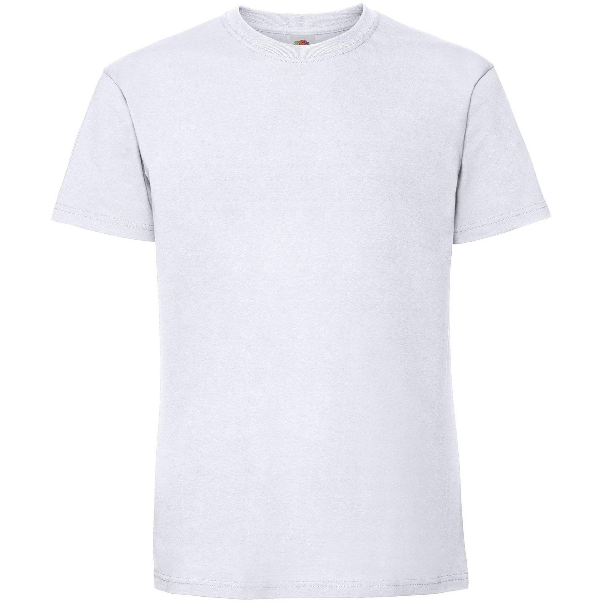 Premium Tshirt Damen Weiss 3XL von Fruit of the Loom