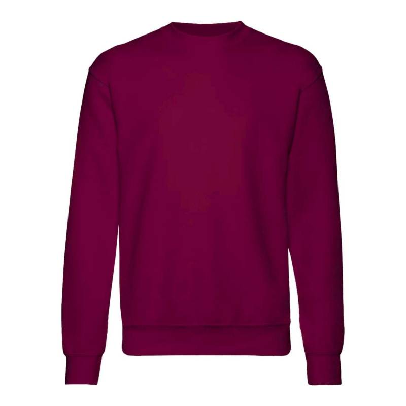 Fruit of the Loom - Premium 7030 Sweatshirt (2er Pack), 5-6A, Weinrot von Fruit of the Loom