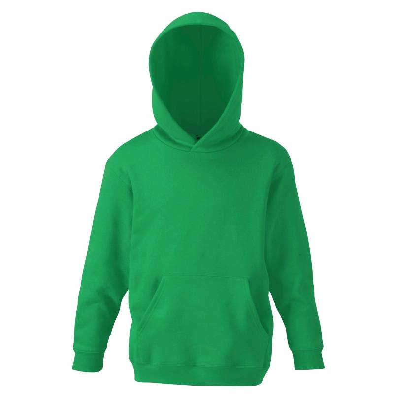 Fruit of the Loom - Klassische Hoodie, 5-6A, Grün von Fruit of the Loom