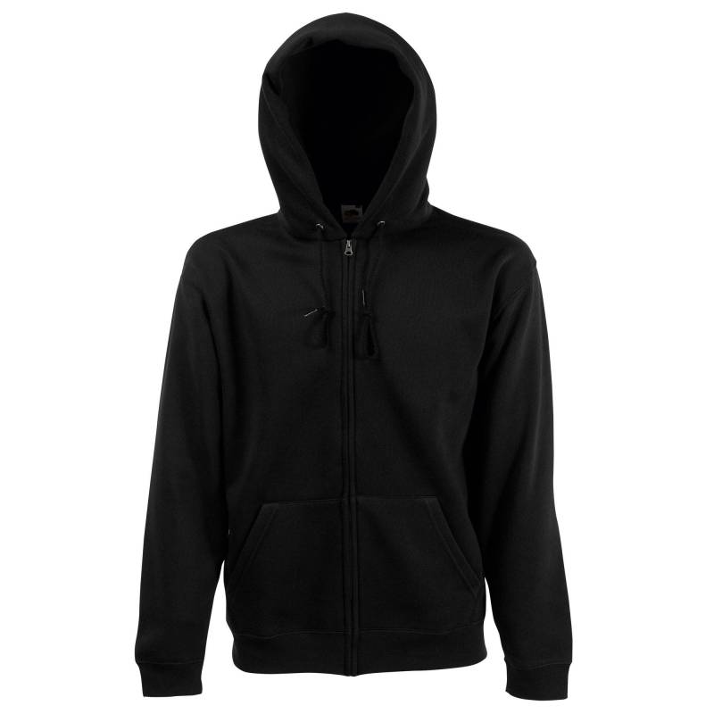 Kapuzenjacke Herren Schwarz L von Fruit of the Loom