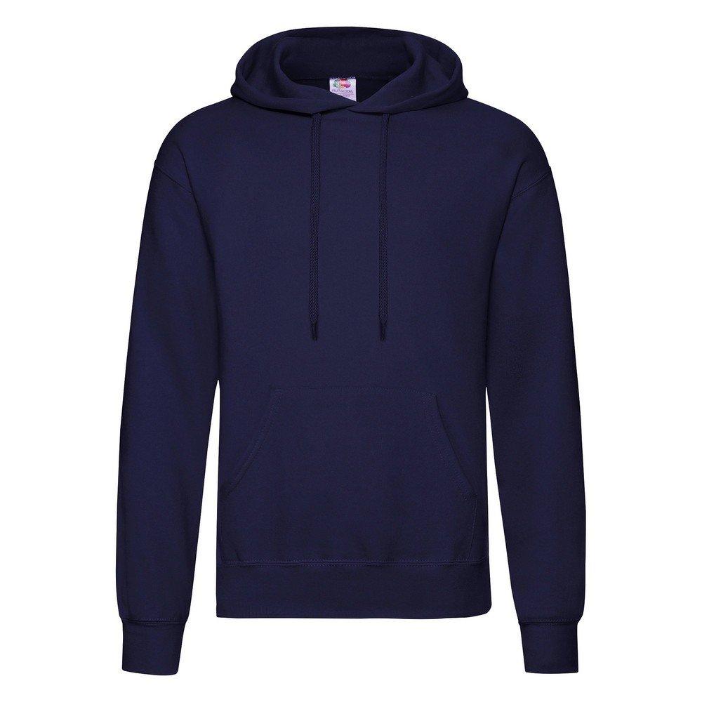 Kapuzenpullover Herren Marine L von Fruit of the Loom