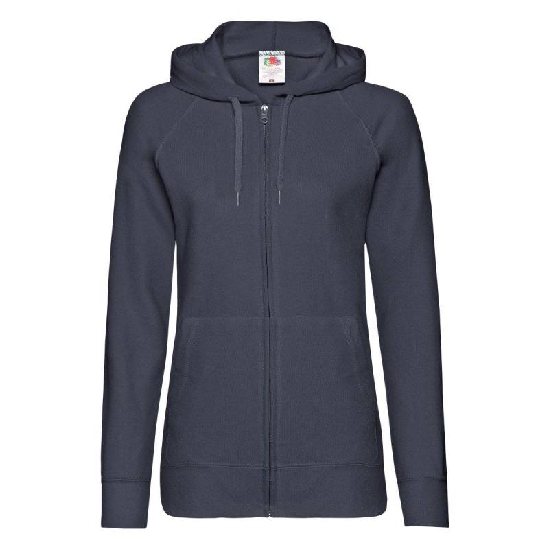 Kapuzenjacke (240gsm) Damen Marine M von Fruit of the Loom