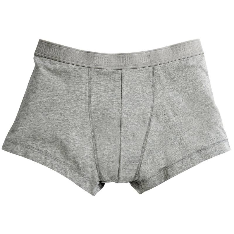 Shorty Boxershorts, 2erpack Herren Taubengrau S von Fruit of the Loom