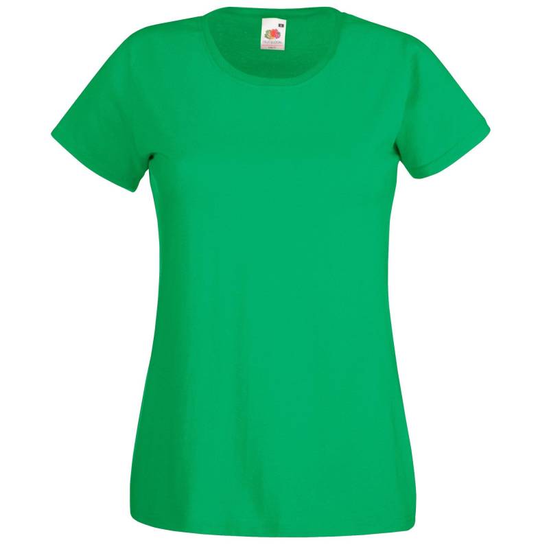 Fruit of the Loom - LadyFit TShirt (5 StückPackung), für Damen, Grün, Größe S von Fruit of the Loom