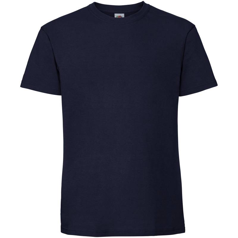 Premium Tshirt Damen Marine S von Fruit of the Loom