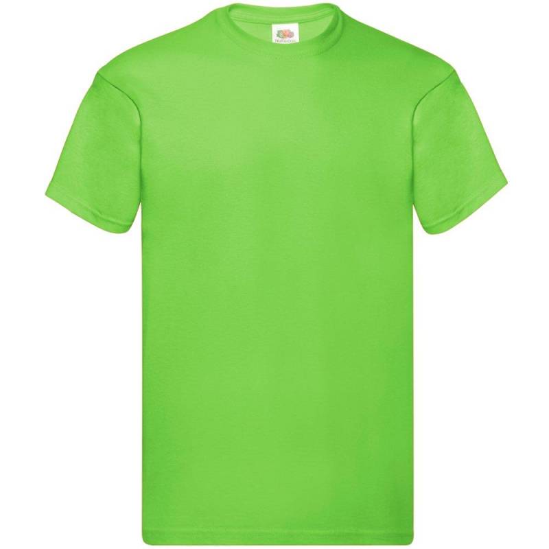 Tshirt, Kurzarm Herren Limone S von Fruit of the Loom