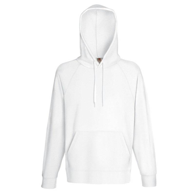 Kapuzenpullover (240 Gsm) Herren Weiss XL von Fruit of the Loom