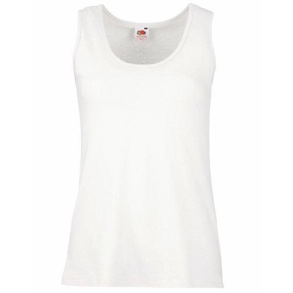 Ladyfit Valueweight Tanktop Damen Weiss XXL von Fruit of the Loom