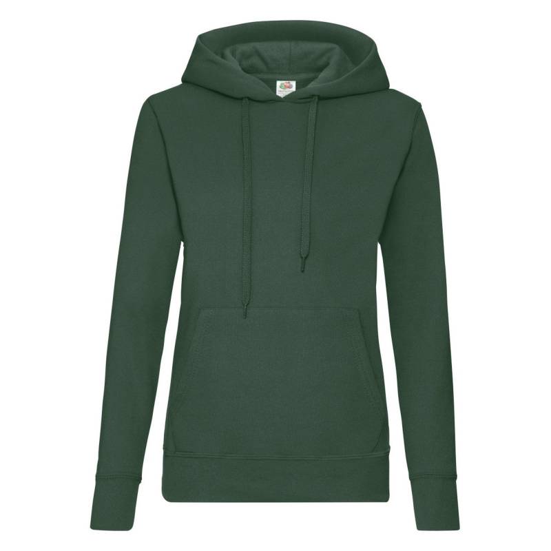 Lady Fit Pullover Damen Grün XXL von Fruit of the Loom