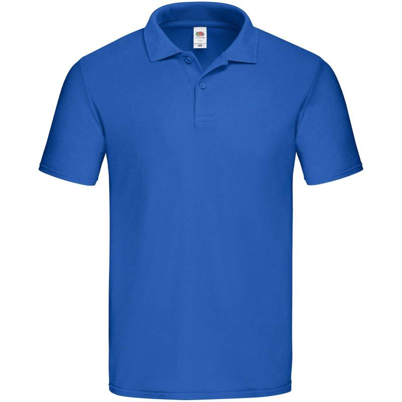 Original Poloshirt Herren Königsblau XXL von Fruit of the Loom