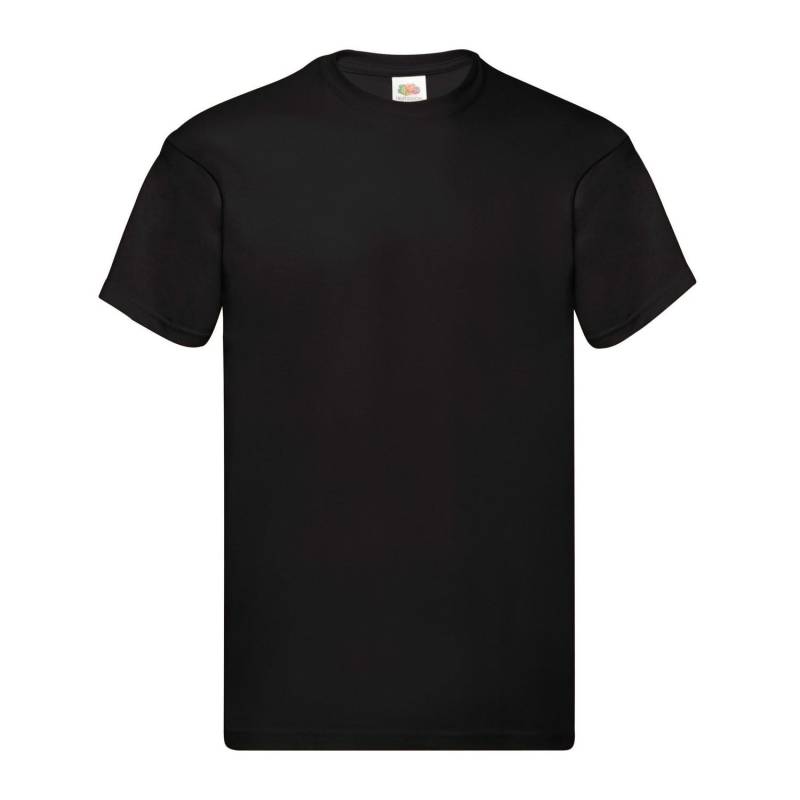 Original Tshirt Herren Schwarz XL von Fruit of the Loom