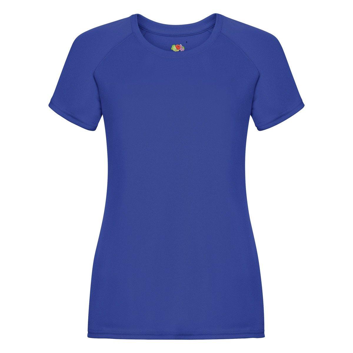 Performance Sportswear Tshirt Damen Königsblau XXL von Fruit of the Loom