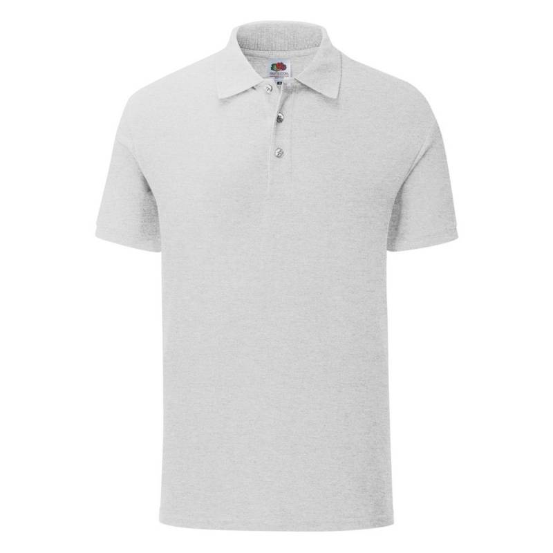 Polo Shirt Herren Grau 3XL von Fruit of the Loom