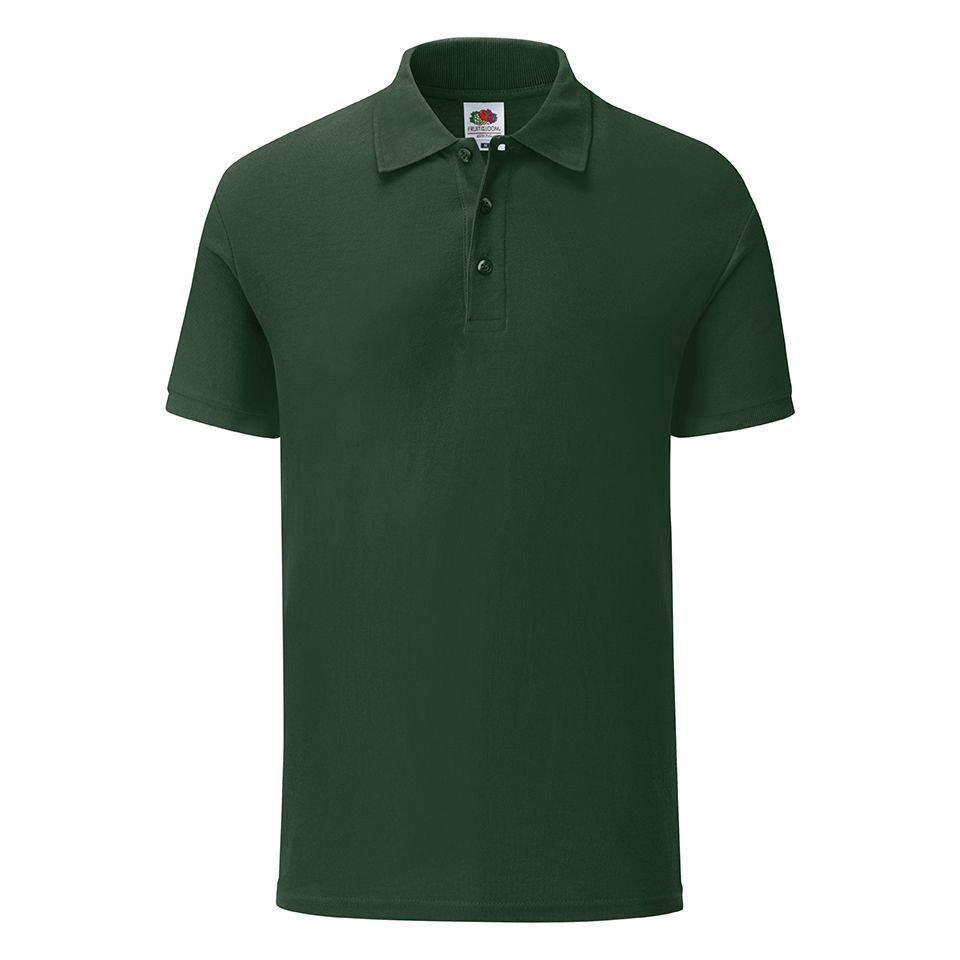 Poloshirt Herren Grün XL von Fruit of the Loom