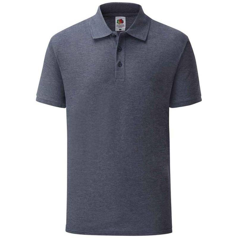 Poloshirt Herren Marine S von Fruit of the Loom