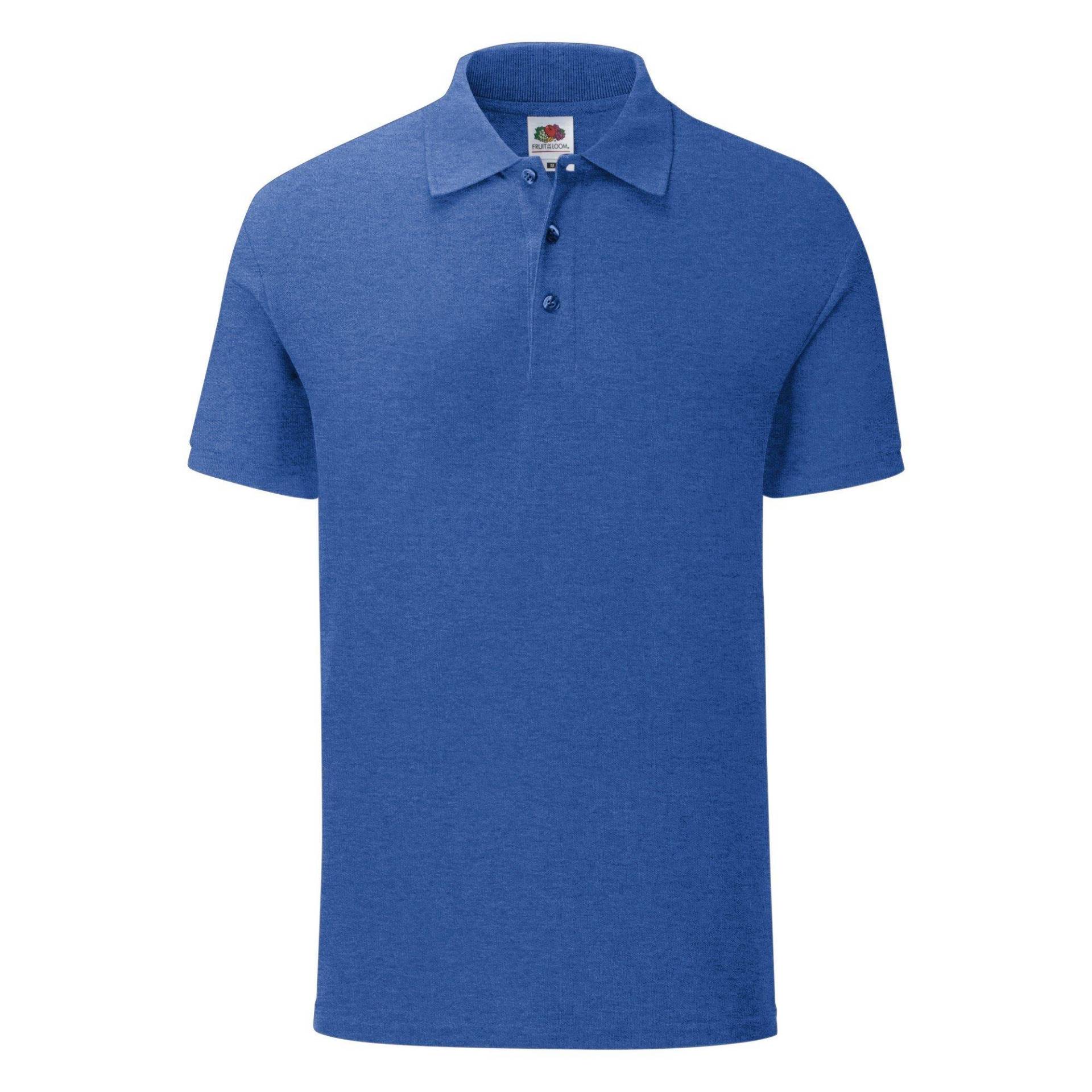 Poloshirt Iconic Herren Königsblau 3XL von Fruit of the Loom