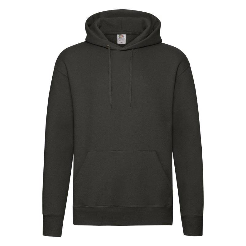 Premium Kapuzenpullover Damen Charcoal Black 3XL von Fruit of the Loom