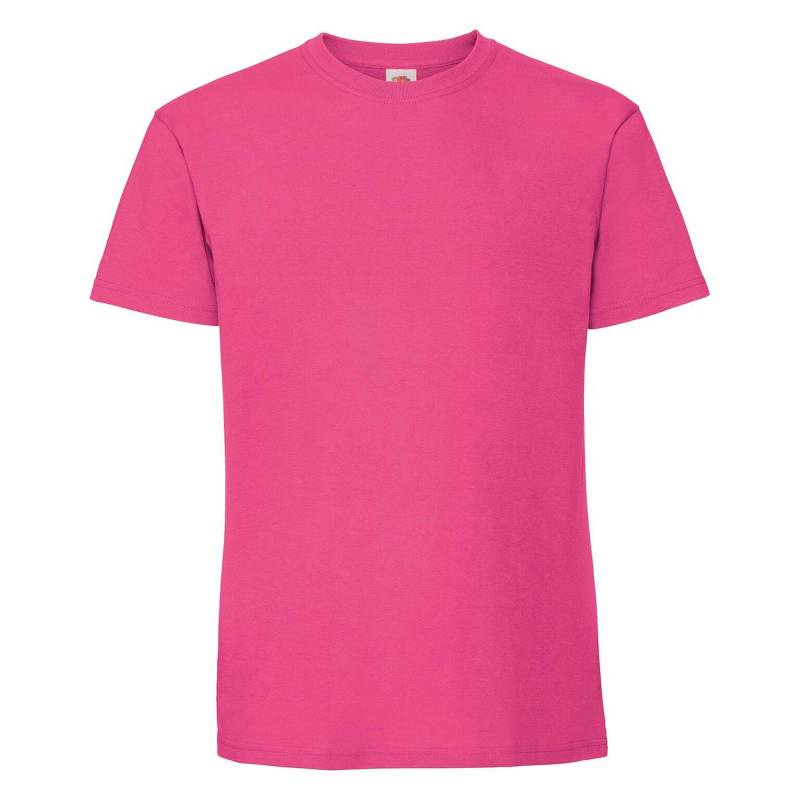 Premium Tshirt Herren Fuchsia 3XL von Fruit of the Loom