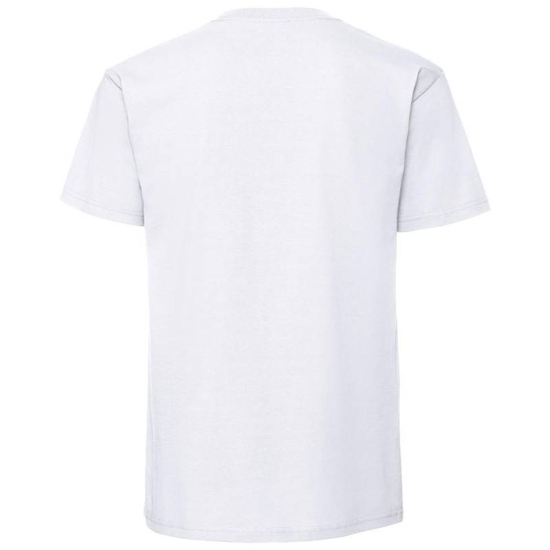 Premium Tshirt Herren Weiss L von Fruit of the Loom