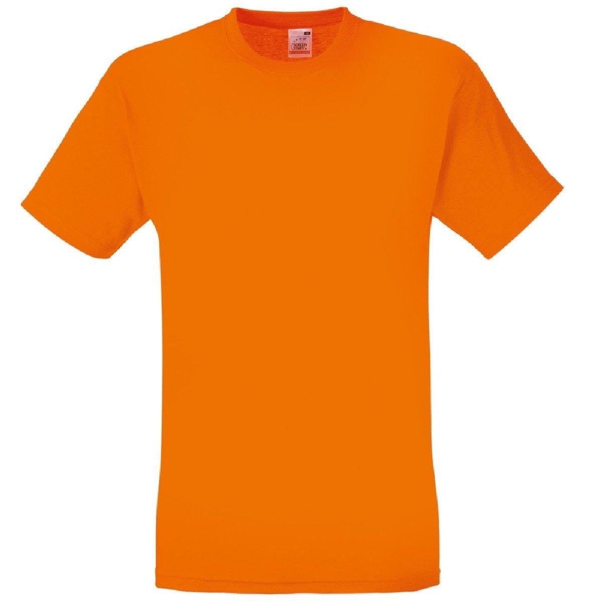 Screen Stars Original Tshirt Herren Orange XL von Fruit of the Loom