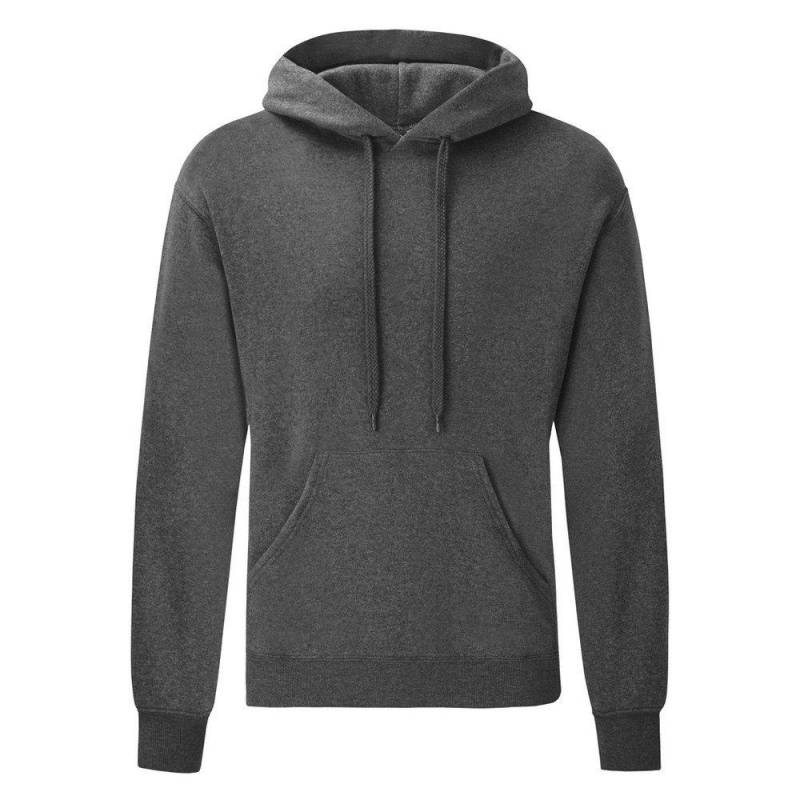 Kapuzenpullover Hoodie Kapuzensweater Herren Taubengrau S von Fruit of the Loom