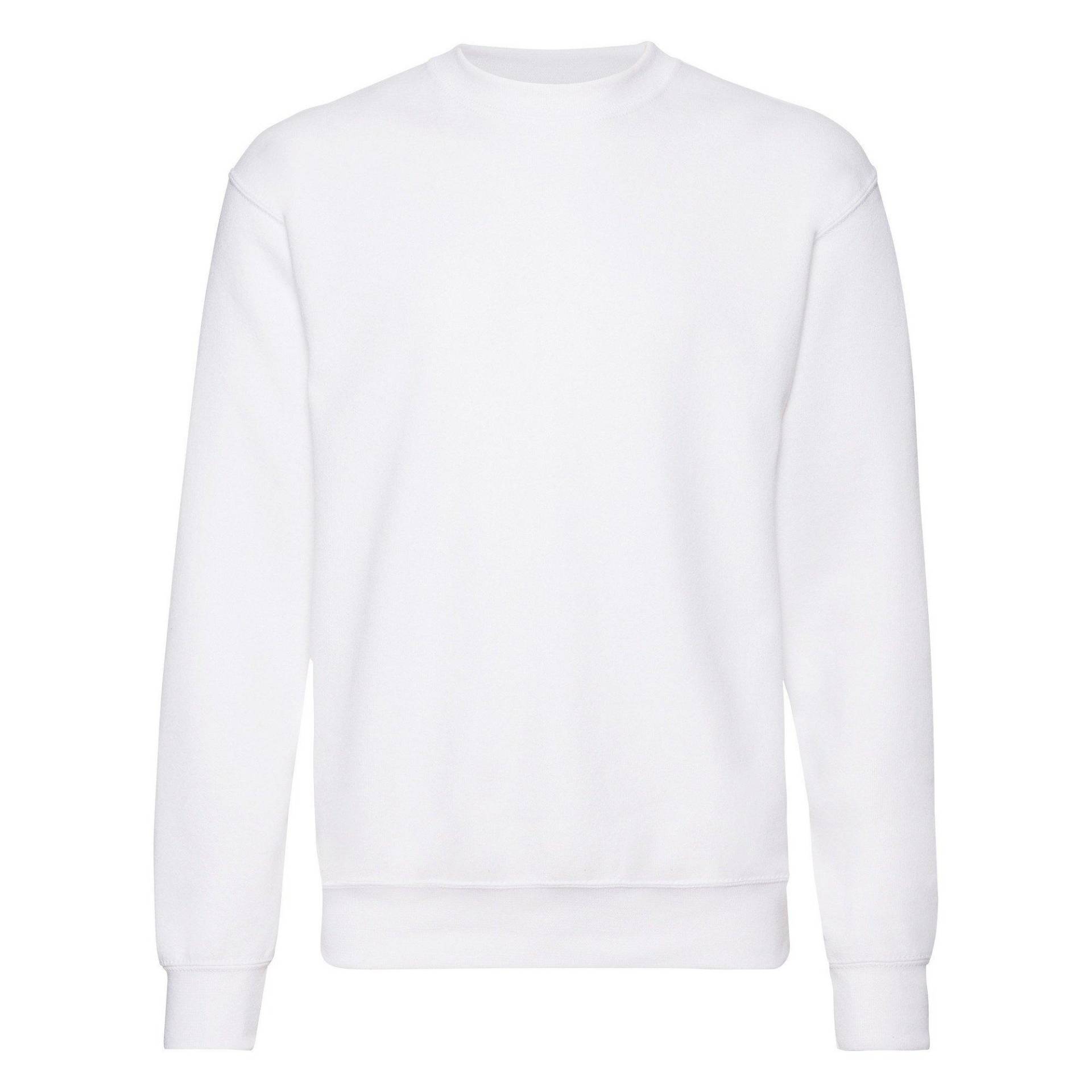 Set In Belcoro® Garn Pullover Herren Weiss XL von Fruit of the Loom