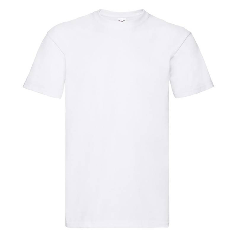 Super Premium Kurzarm Tshirt Herren Weiss 5XL von Fruit of the Loom