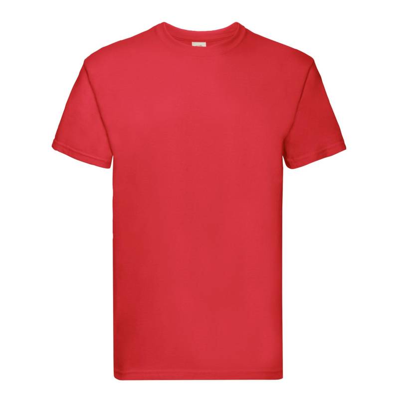 Super Premium Tshirt Damen Rot Bunt XXL von Fruit of the Loom