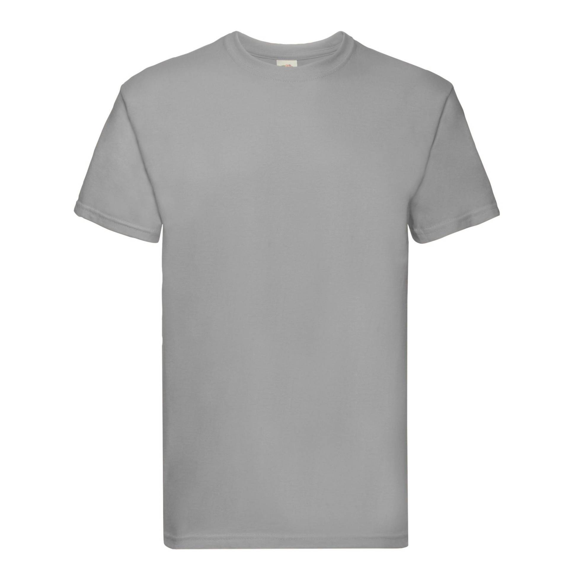 Super Premium Tshirt Damen Taubengrau XXL von Fruit of the Loom