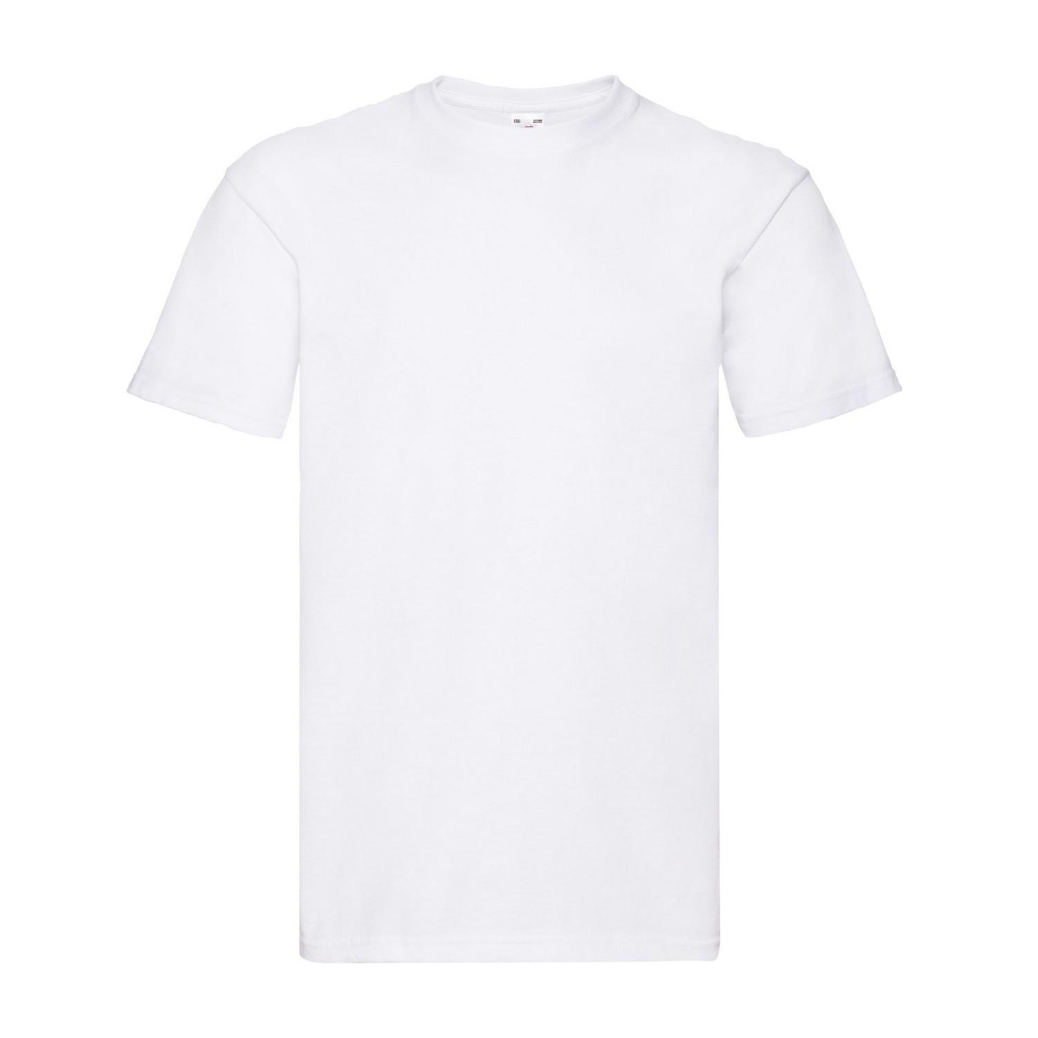 Super Premium Tshirt Herren Weiss M von Fruit of the Loom