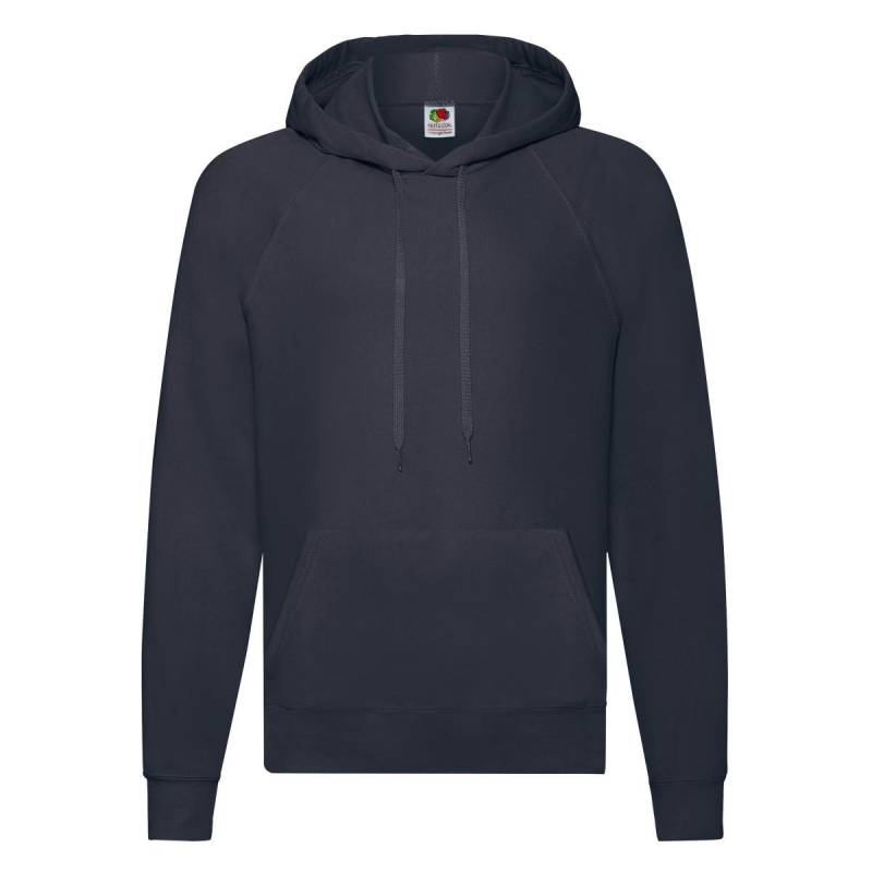 Sweatshirt Mit Kapuze Damen Marine L von Fruit of the Loom