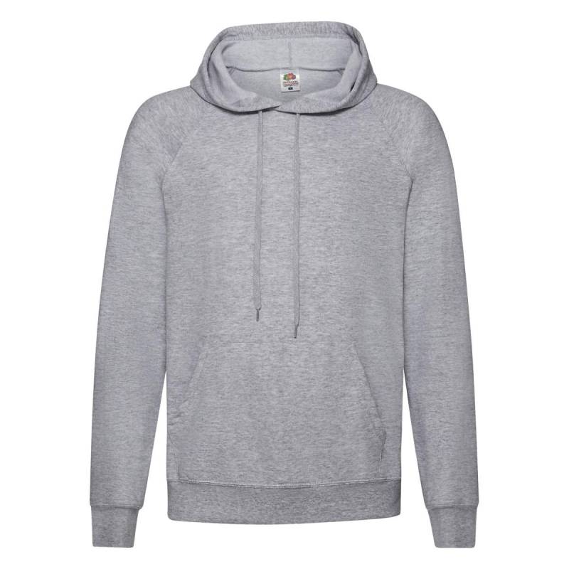 Sweatshirt Mit Kapuze Herren Grau L von Fruit of the Loom