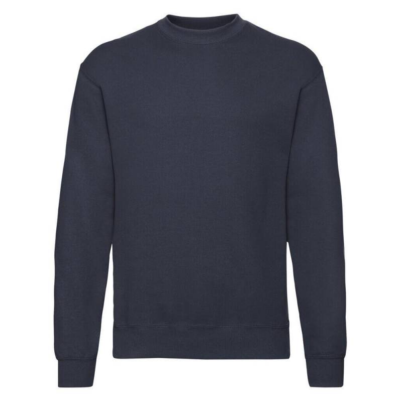 Sweatshirt Überschnittene Schulter Herren Marine M von Fruit of the Loom