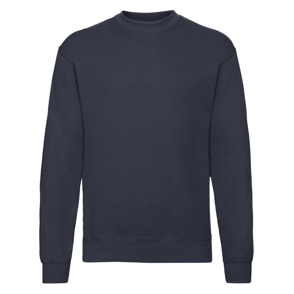 Sweatshirt Überschnittene Schulter Herren Marine XXL von Fruit of the Loom