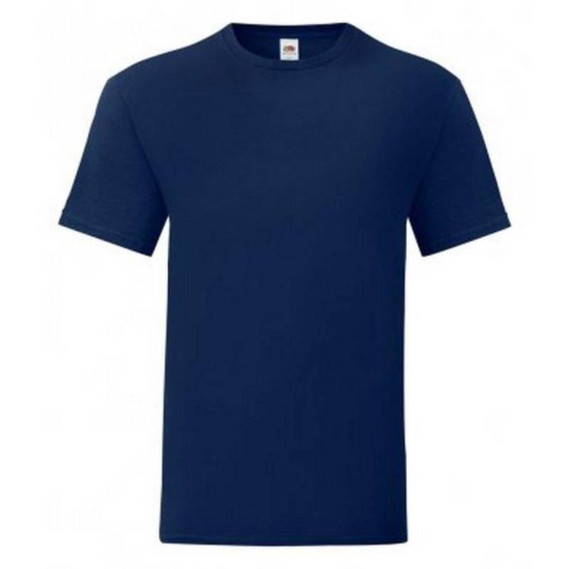 Tshirt Iconic (5 Stückpackung) Herren Marine 3XL von Fruit of the Loom