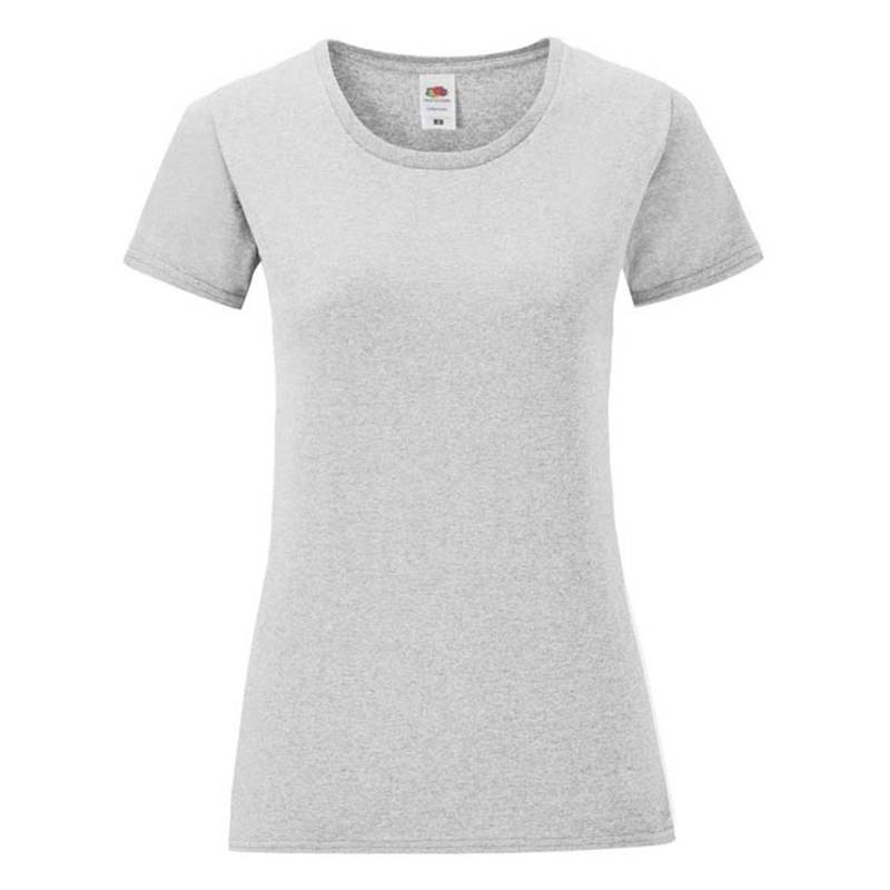 Tshirt Iconic 150 Damen Grau XXL von Fruit of the Loom