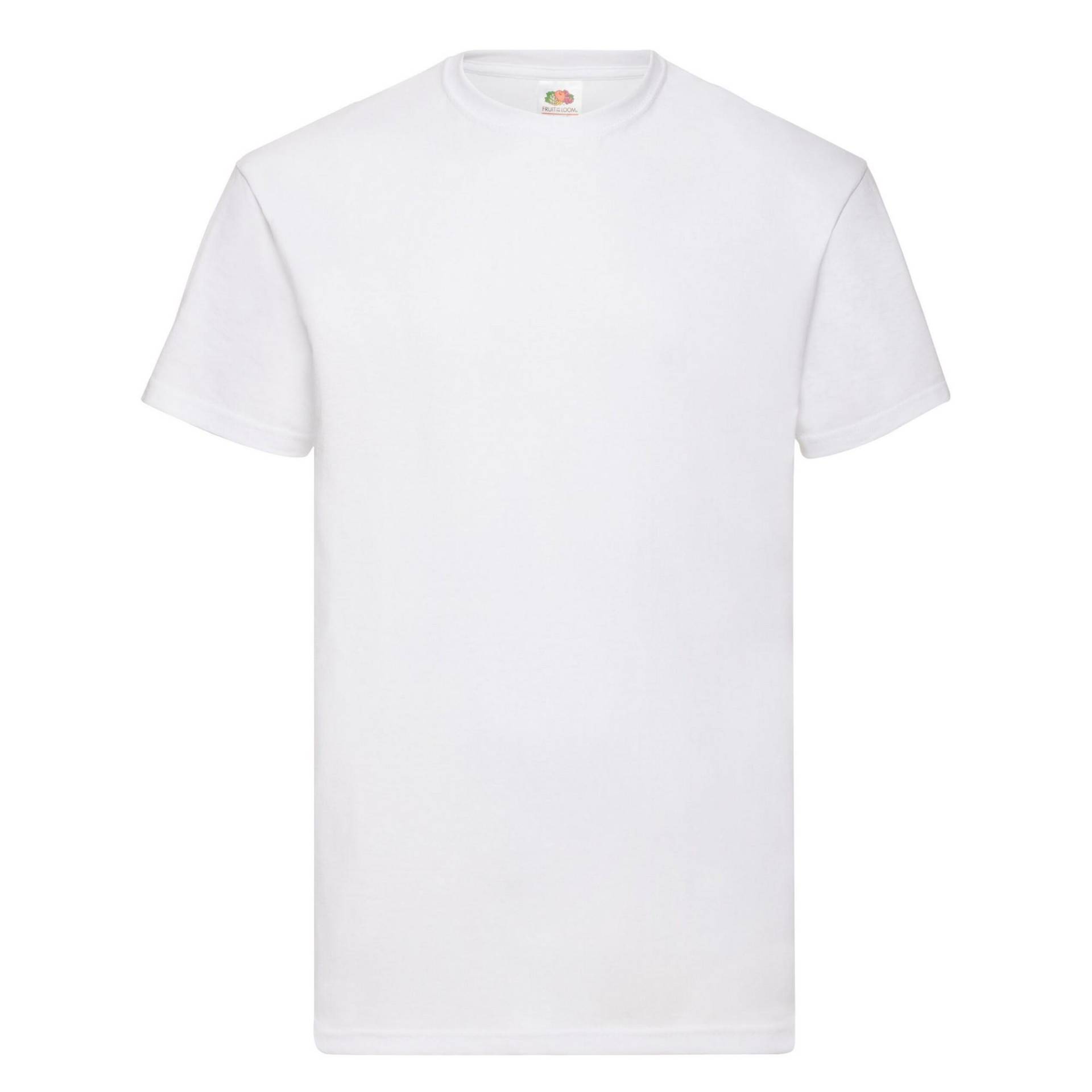 Value Tshirt Herren Weiss S von Fruit of the Loom