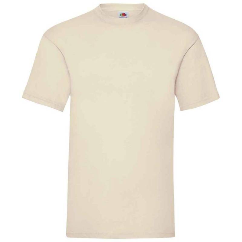 Fruit of the Loom - Valueweight TShirt, für Herren, Beige, Größe 3XL von Fruit of the Loom