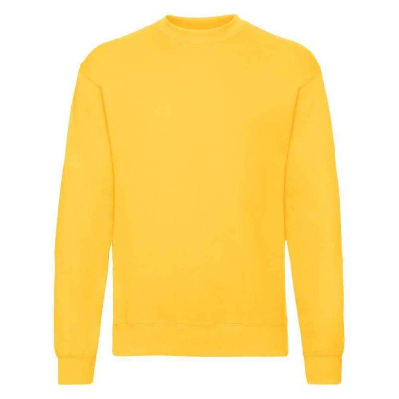 "classic" Sweatshirt Damen Gelb 3XL von Fruit of the Loom