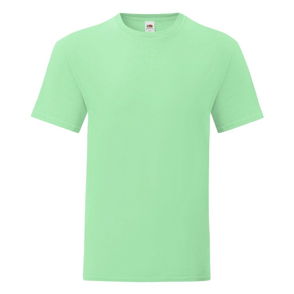 "iconic 150" Tshirt Herren Mint L von Fruit of the Loom