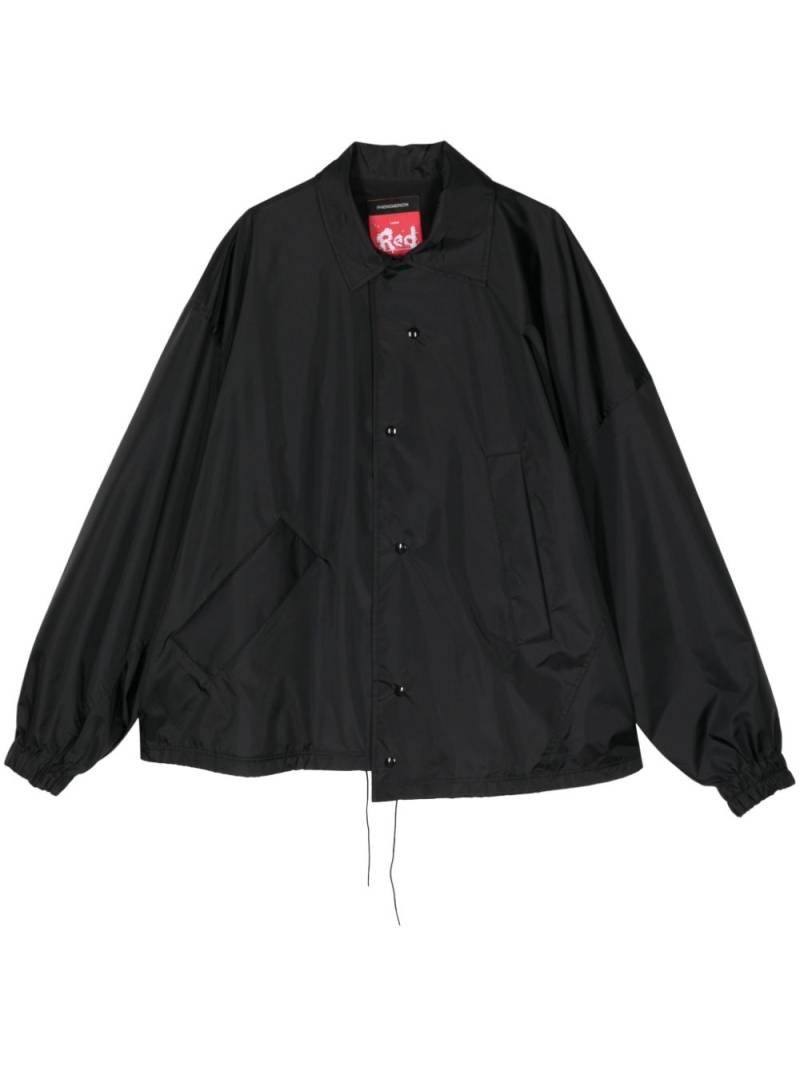 Fumito Ganryu x Phenomenon logo-print shirt jacket - Black von Fumito Ganryu