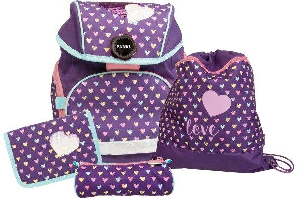 Funki -  Joy-Bag Set Hearts 6011.515 multicolor 4-teilig, für Herren, One Size von Funki