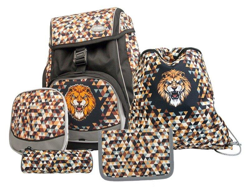 Funki -  Flexy-Bag Set 6040.604 Wild Lion, 5-teilig, für Herren, One Size von Funki