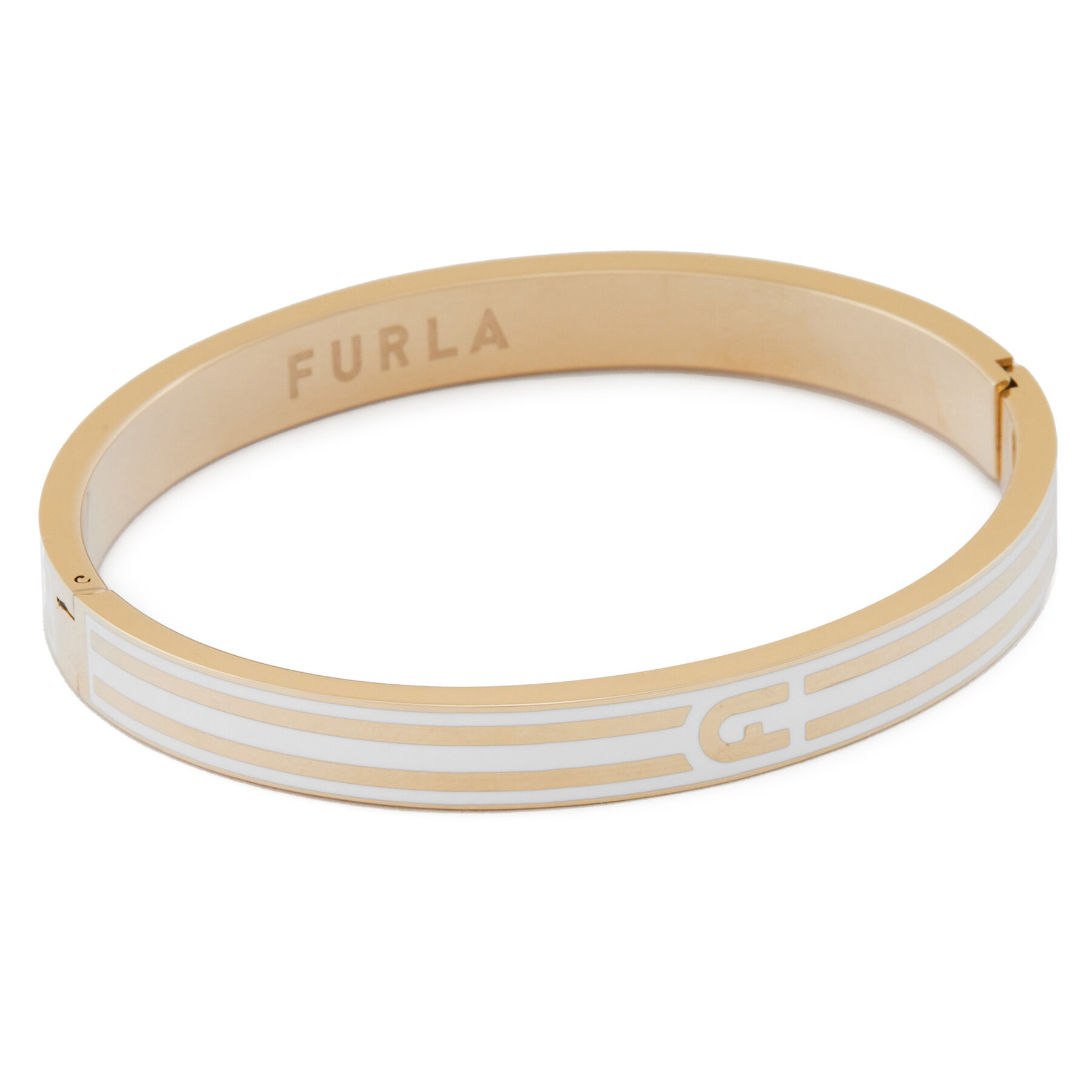 Armband Furla J Furla Arch Stripe WJ00174-MES000-01B00-1-007-20-CN-L Goldfarben Armband Furla J Furla Arch Stripe WJ00174-MES000-01B00-1-007-20-CN-L Goldfarben von Furla