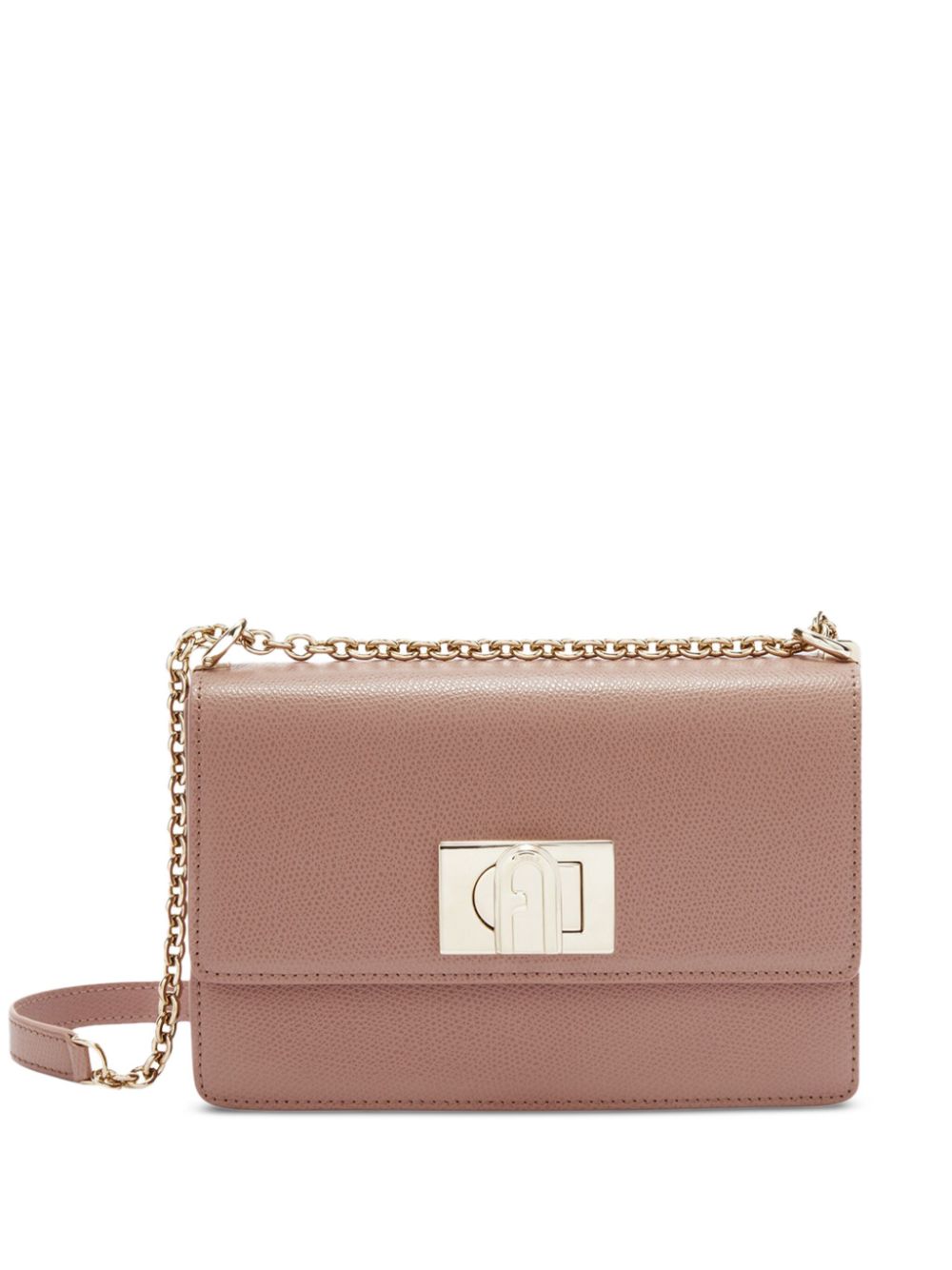 Furla 1927 leather crossbody bag - Neutrals von Furla