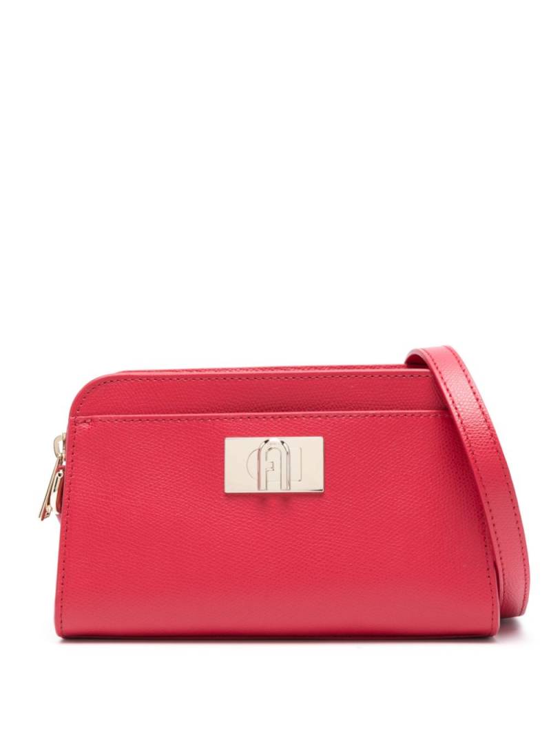 Furla 1927 leather crossbody bag - Red von Furla